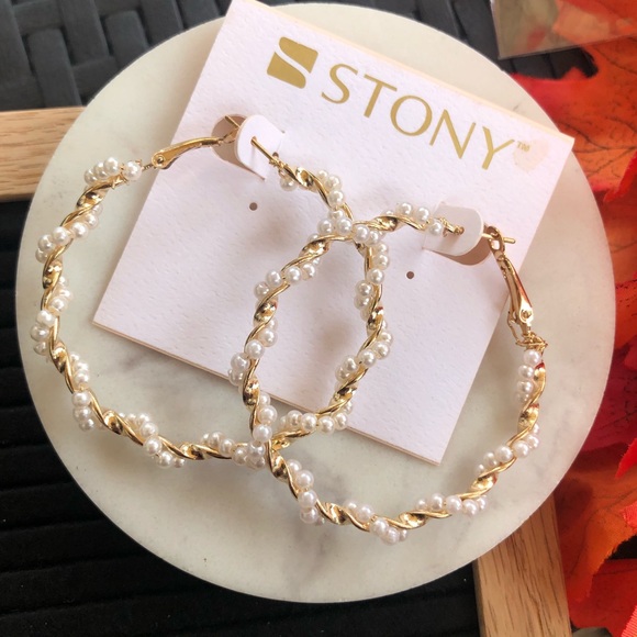 stony Jewelry - Hoop Earrings